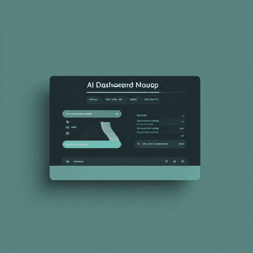 AI Dashboard Mockup